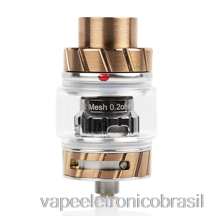 Vape Recarregável Freemax Fireluke 2 Mesh Sub-ohm Tanque Metal Dourado